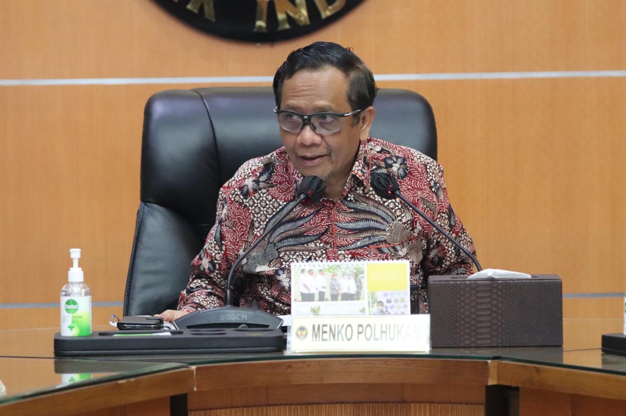 Mahfud MD : 12 April Pelantikan Ketua KPU dan Bawaslu, Pastikan Pemilu Sesuai UU