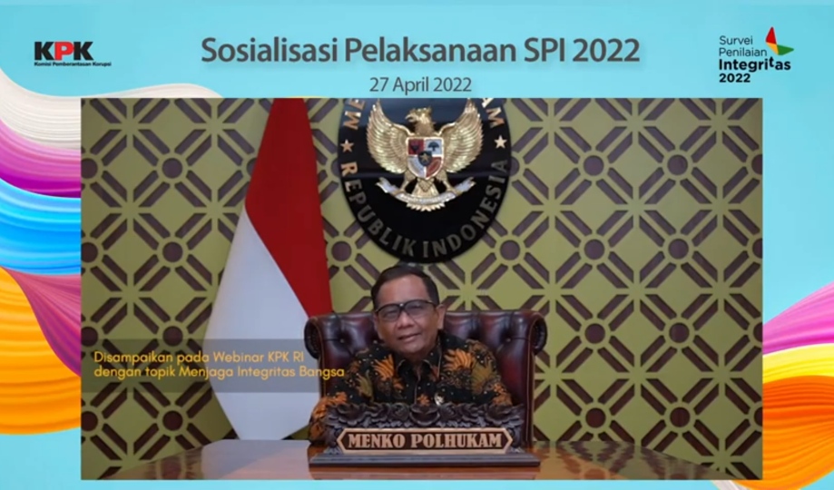 Mahfud MD: Kesadaram Kolektif Penting Untuk Bangun Integritas