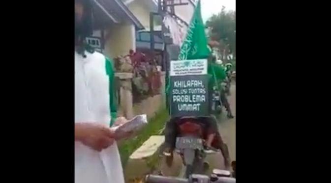 Densus 88 Telusuri Unsur Pidana Terorisme Konvoi Khilafatul Muslimin