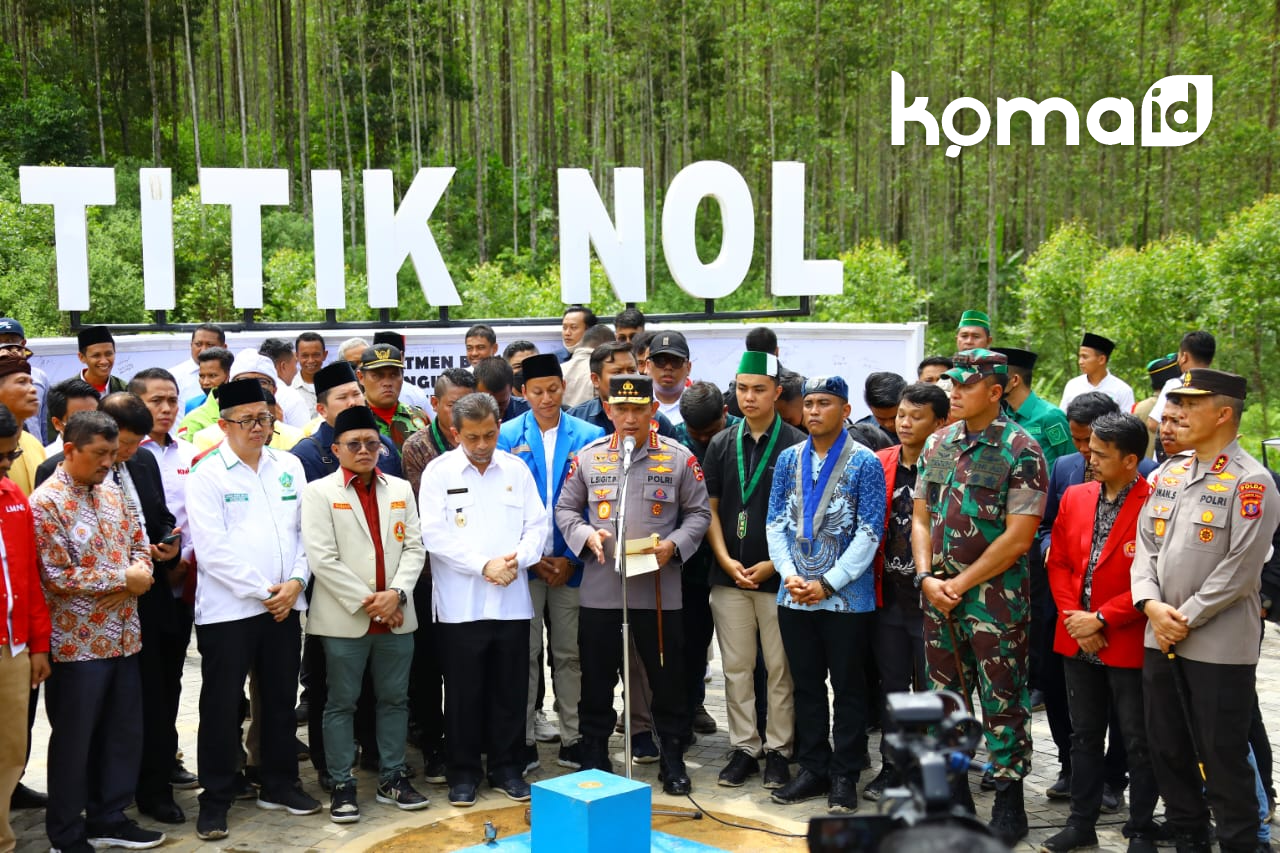 Gelar Bakti Kesehatan di Titik 0 IKN, Kapolri Gelorakan Visi Indonesia Emas 2045