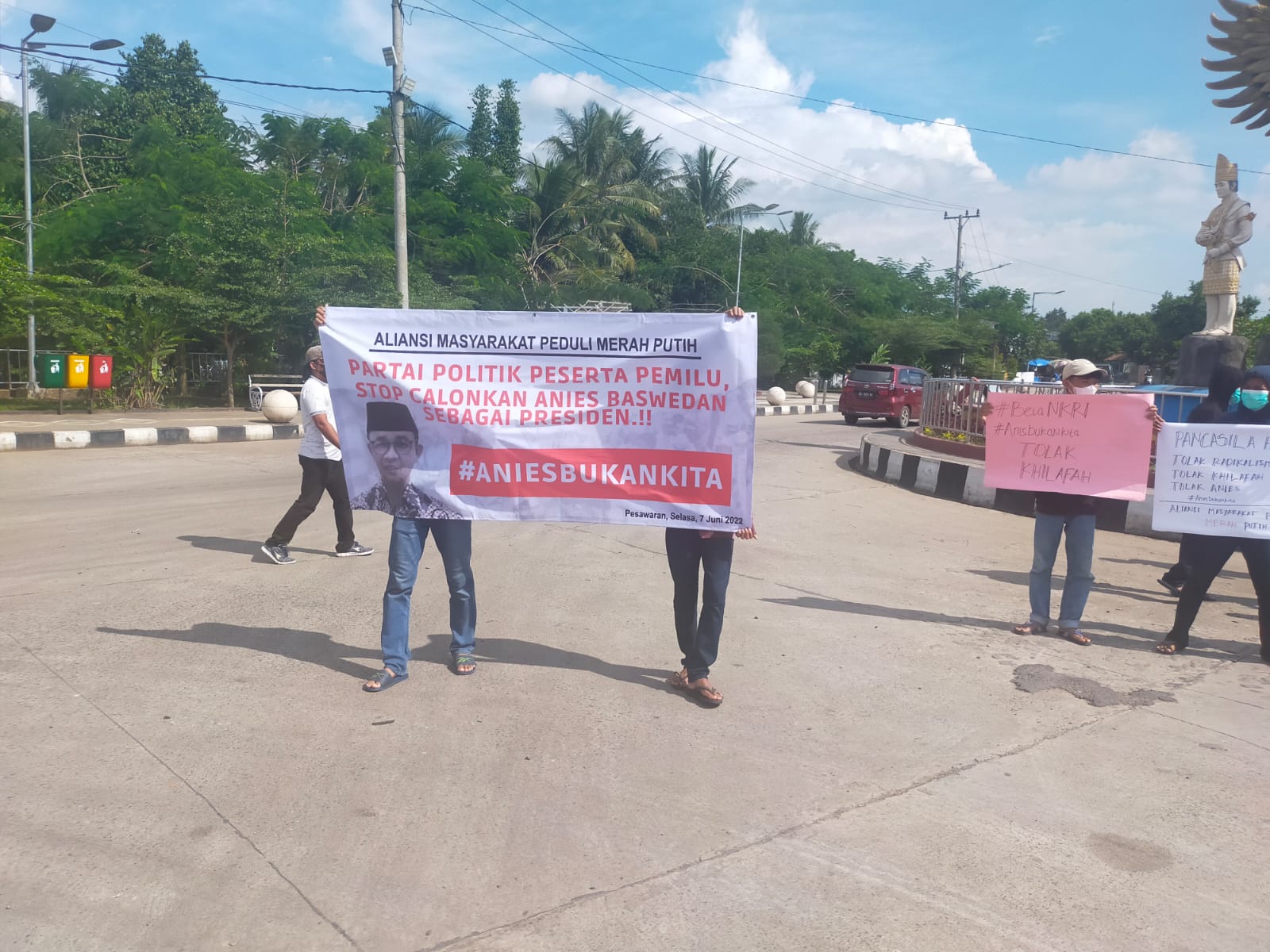 Khawatir Indonesia Terpecah Belah, Warga Lampung Tolak Anies Nyapres