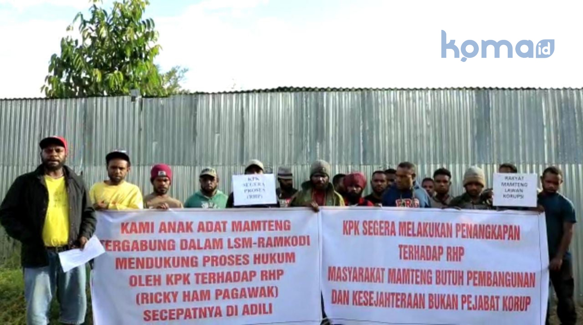 5 Pernyataan Sikap LSM RAMKODI Dukung Upaya Hukum KPK terhadap Bupati Kab Mamberamo Tengah
