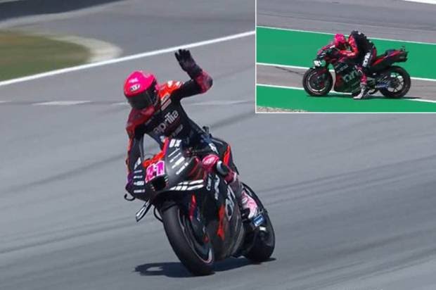 Pelajaran Berharga Jangan Jumawa, Blunder Aleix Espargaro Kehilangan Podium MotoGP Catalunya 2022