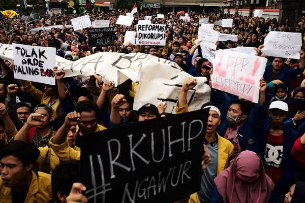 Gerakan Mahasiswa Merdeka Bakal Demo Serentak Tolak Produk RKUHP Ngawur