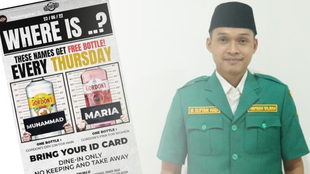 GP Ansor Kecam Holywings soal Promo Bir Pakai Nama Muhamad dan Maria