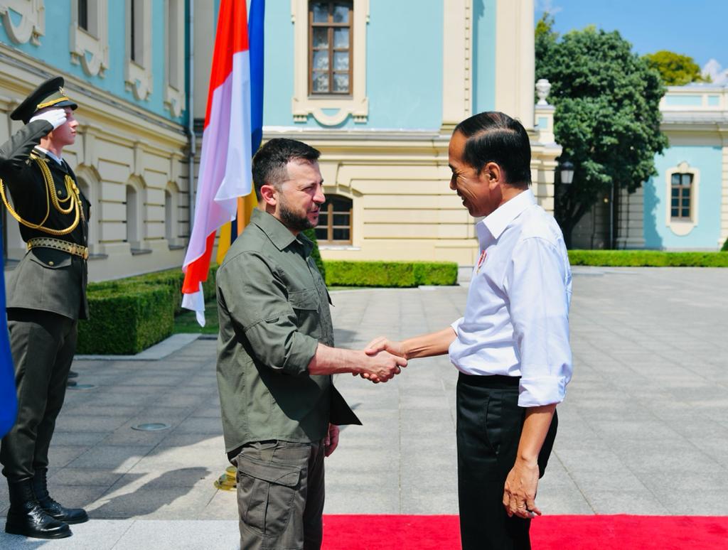Jokowi dan Zelenskyy