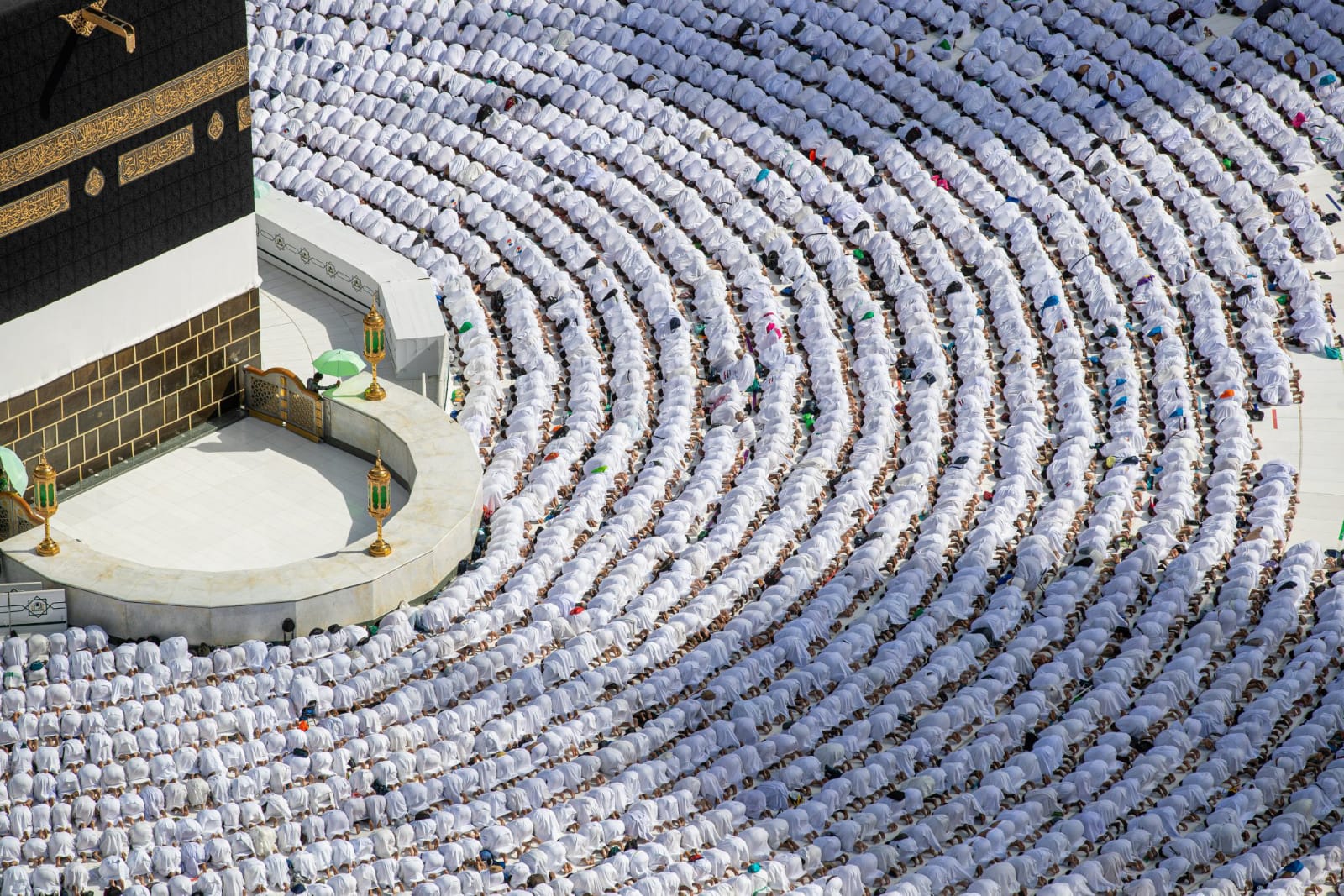 Jamaah haji di masjidil haram