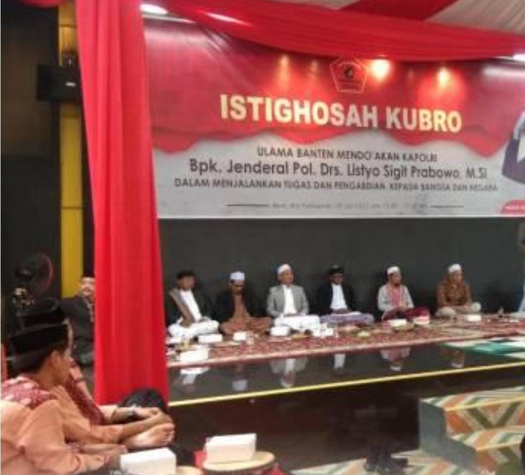 Ulama Banten Gelar Istighosah Kubro, Doakan Kapolri Mampu Selesaikan Kasus Tewasnya Brigadir J
