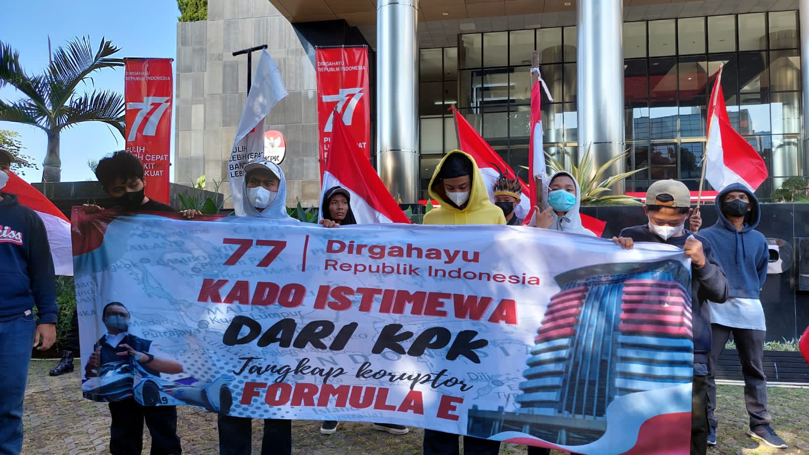 Satgas Pemburu Koruptor :HUT Kemerdekaan RI Mestinya KPK Beri Kado Istimewa, Tangkap Koruptor Formula E!