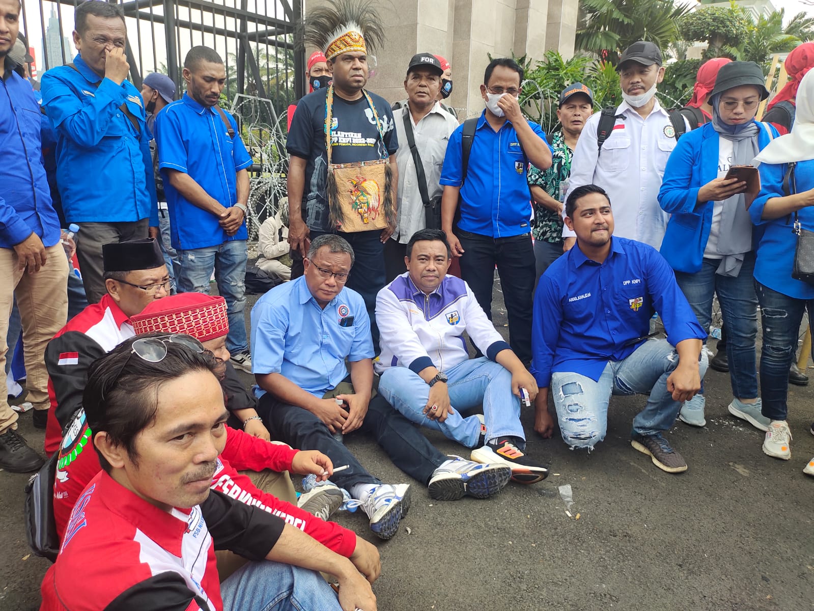 Efek Surat Sakti Said Iqbal, Massa Buruh Jumhur Hidayat Kok Surut Gak Sampai Sejuta?