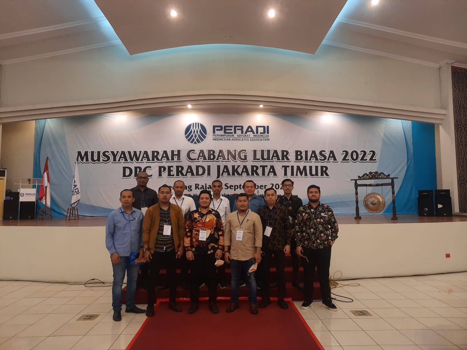 Johanes L Tobing Nahkodai DPC Peradi Jaktim, LAMI : Era Baru Mencapai Kejayaan