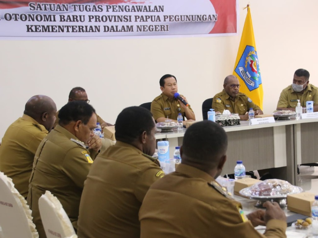 Kemendagri Terjunkan Tim Pengawalan DOB, Percepatan Kesiapan Peresmian Provinsi Papua Pegunungan