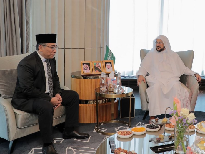 gus yahya dan Sheikh Abdul Latif bin Abdul Aziz Al-Sheikh