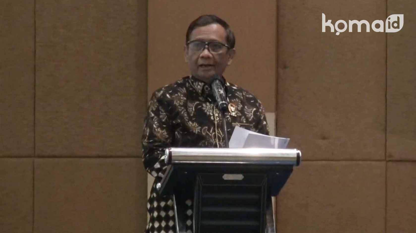 Mahfud Md: Teroris Musuh Semua Umat Beragama Harus Ditindak Tegas!