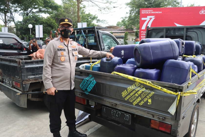 Polisi Berhasil Bongkar Sindikat Penyalahgunaan BBM Subsidi