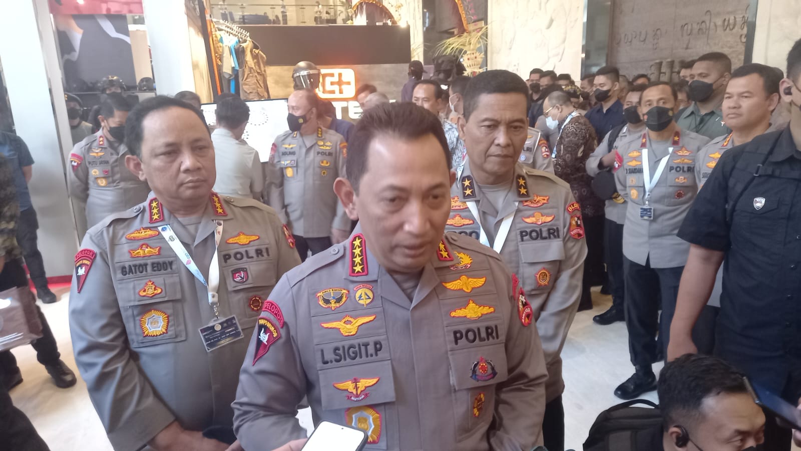 Kapolri Apresiasi Indonesia Peringkat Ke-6 Pertumbuhan Ekonomi Terbaik di G20