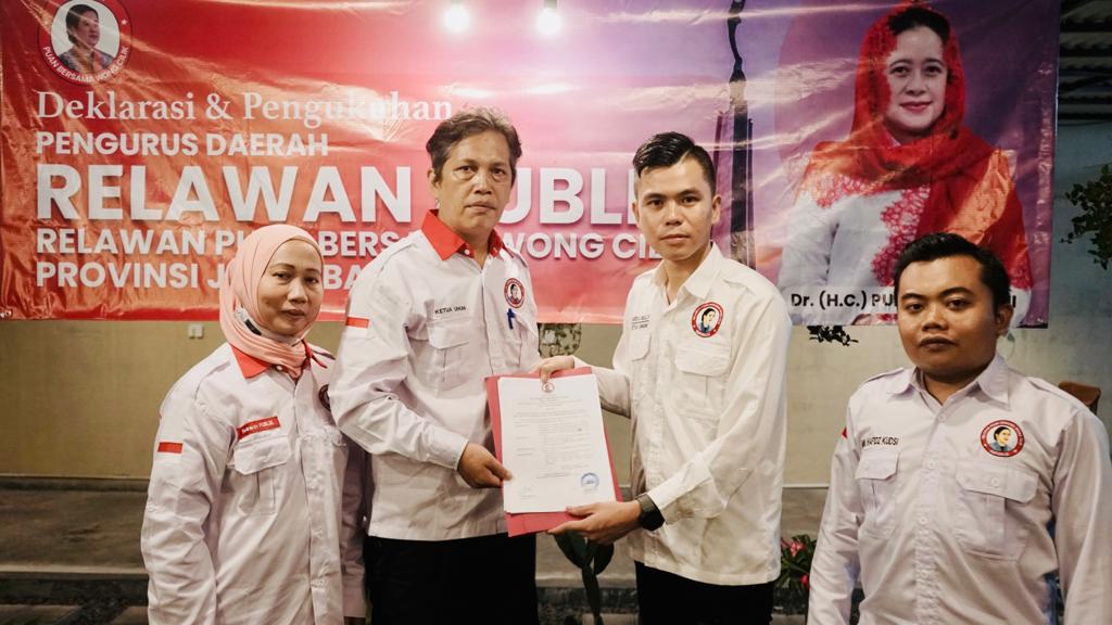 Relawan Publik Jabar Deklarasi Dukung Puan Maharani Capres 2024