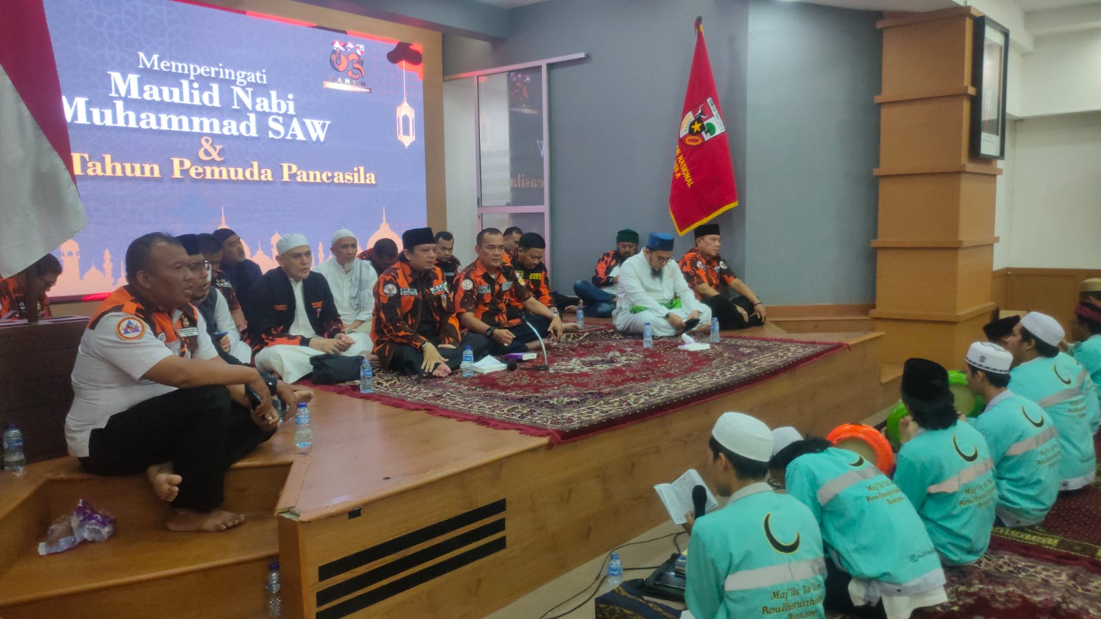 MPN Pemuda Pancasila Memperingati Maulid Nabi Muhammad SAW dan HUT Ke 63 Tahun