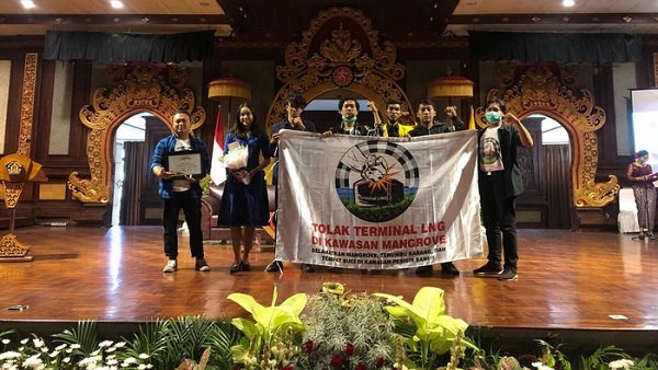 Walhi Bali Pantik Tolak Terminal LNG di Mangrove pada Rakernas BEM SI