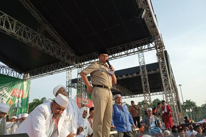 Anies Siap Cari Panggung di 411 Bersama Alumni 212 Depan Istana
