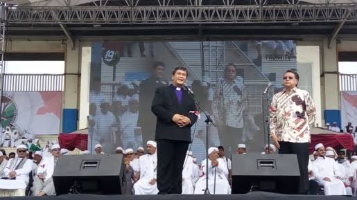 Pendeta Shepard, Salah Satu Dibalik Piagam Anies Bapak Toleransi Kawan FPI