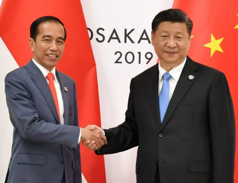 jokowi dan xi jinping