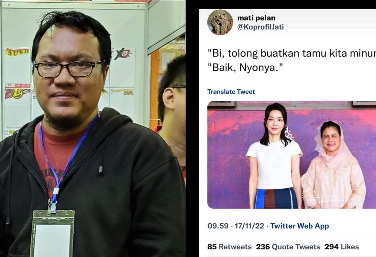 Kharisma Jati Penghina Ibu Negara Hapus Postingan dan Minta Maaf Lewat Facebook