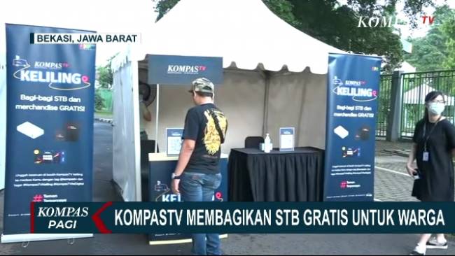 Keliling 5 Kota Besar, Kompas TV Bakal Bagi-bagi Set Top Box Gratis!