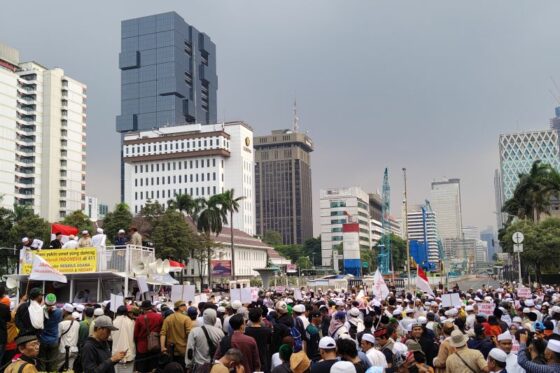 Harusnya Pendemo 411 Malu Dengan Kinerja Jokowi, Jangan Hanya Modal Bacot