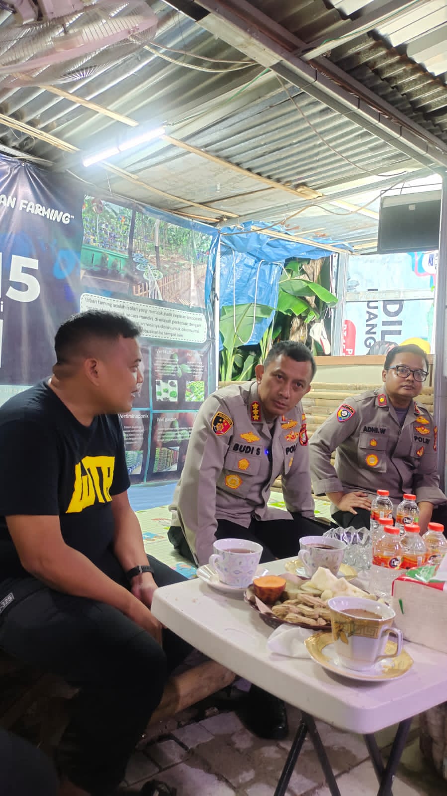 Kapolres Metro Jaktim Sambang Kamtibmas ke Kampung Kolaborasi Klender