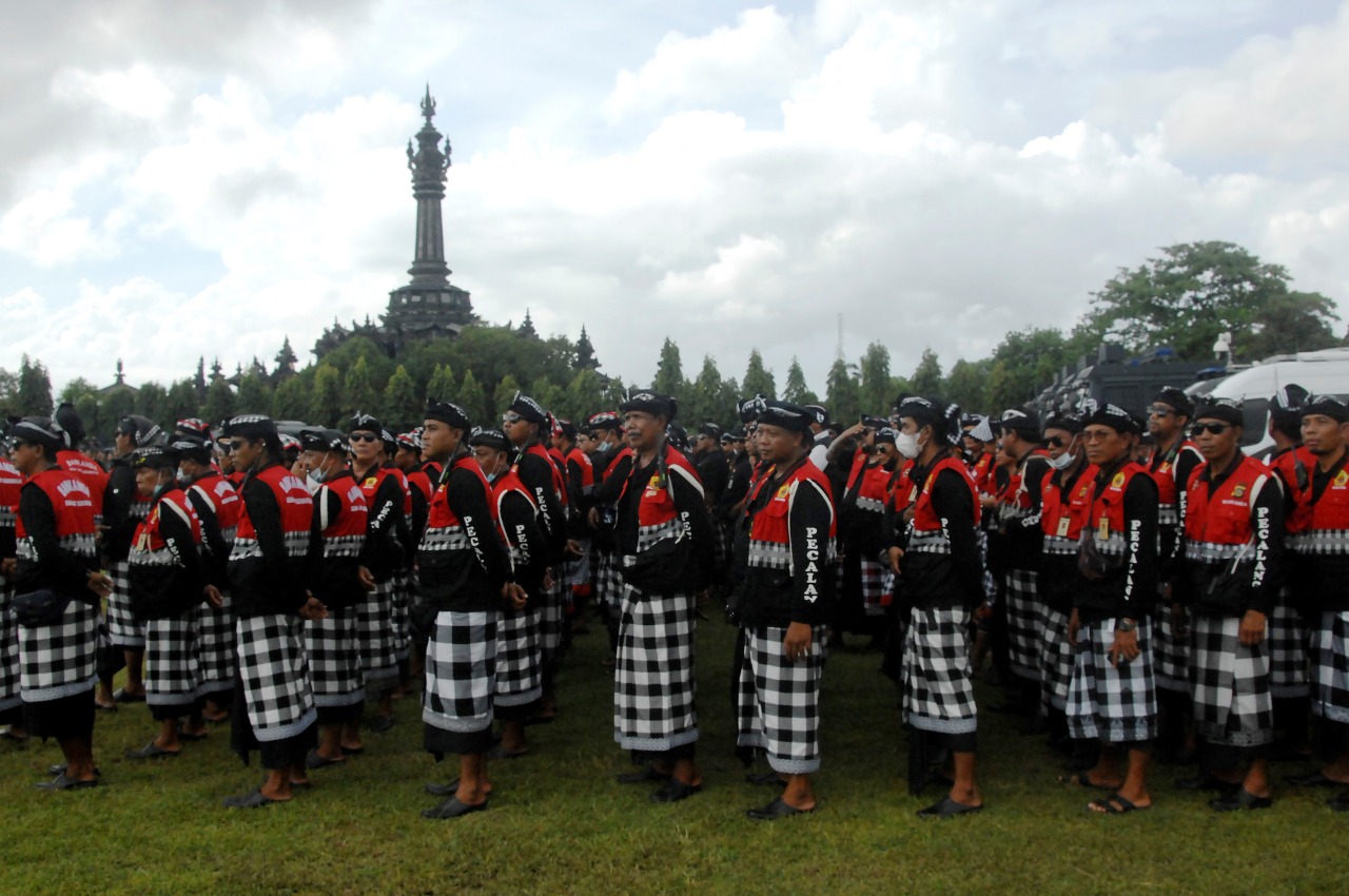 Bangga! Para Pecalang Dukung Kesuksesan KTT G20