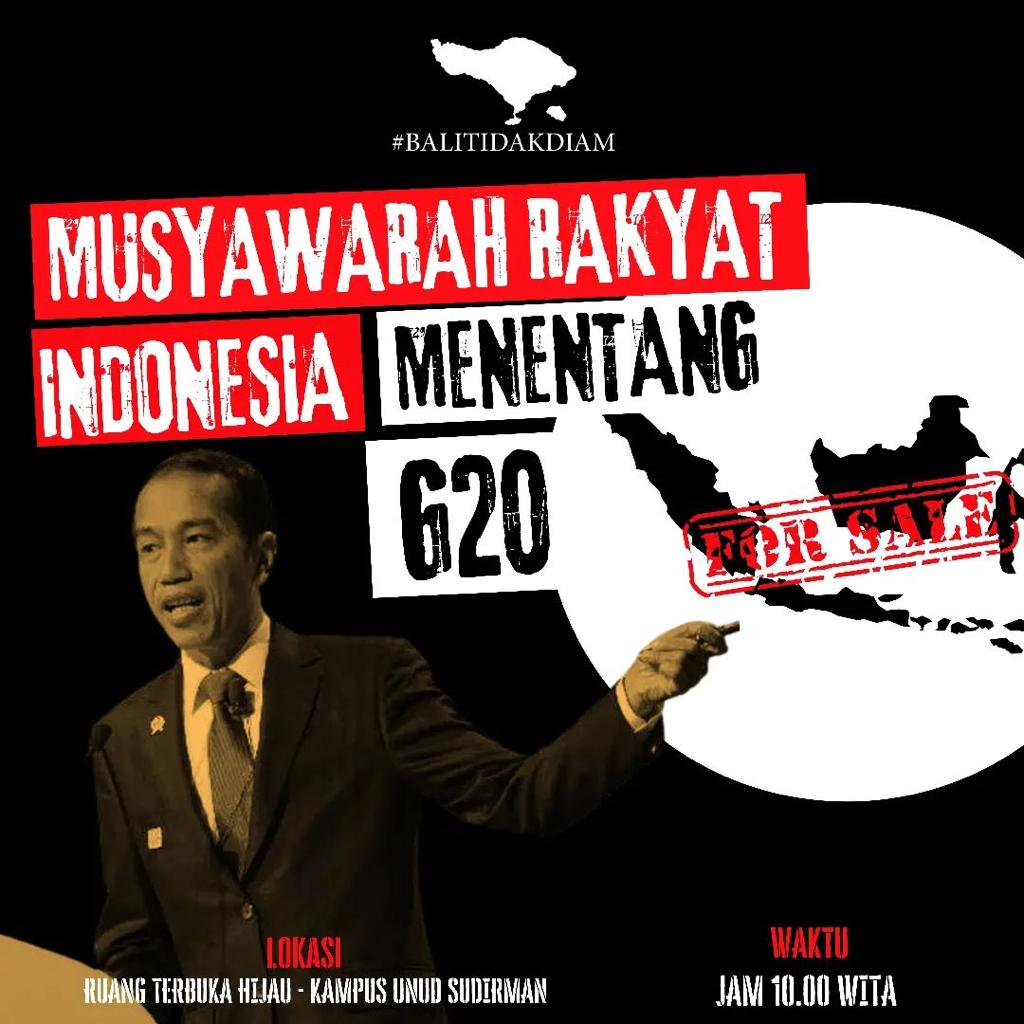 Mereka yang Menolak G20 Tidak Nasionalis ! Bawa Misi Negara Lain