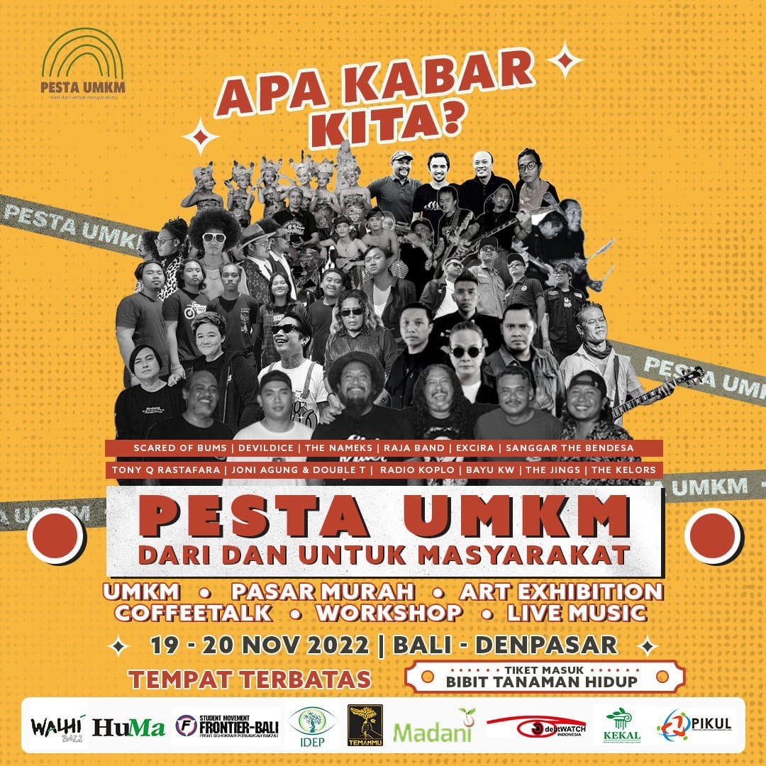 Uniknya Pesta UMKM “Apa Kabar Kita”, Tiket Masuknya Hanya Bawa Bibit Tanaman Hidup!