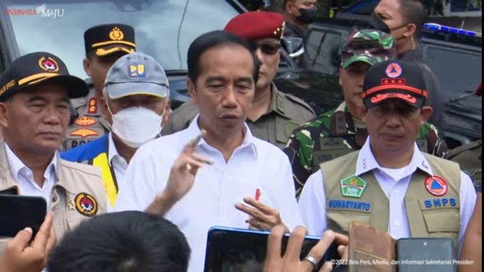Jokowi Tinjau Lagi Korban Gempa Cianjur, Ini Instruksi Terbarunya