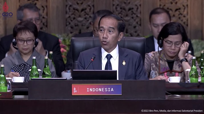 Jokowi di KTT G20