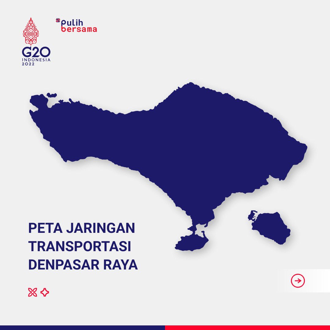Jelang KTT G20, Berikut Peta Jaringan Transportasi Denpasar Raya