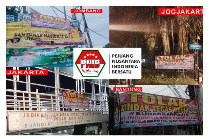 PNIB di Berbagai Daerah Tolak Tegas Aksi Tak Bermanfaat Reuni PA 212 Kepung Istana