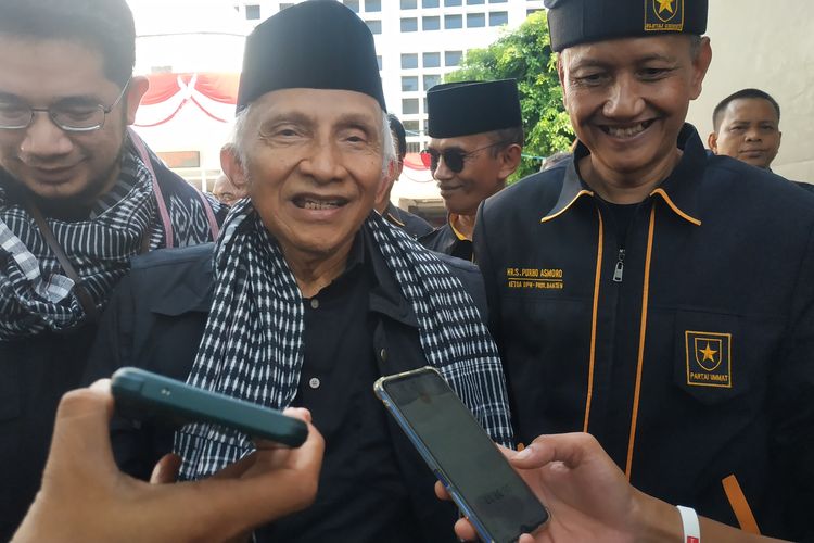 Amien Rais Semringah, KPU Akhirnya Verifikasi Ulang Partai Ummat !