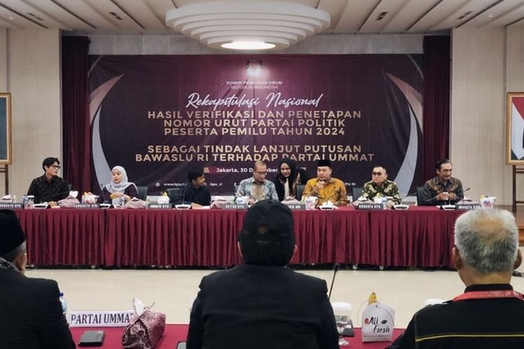 Cie-Cie !! Akhirnya Partai Ummat Lolos Jadi Peserta Pemilu 2024