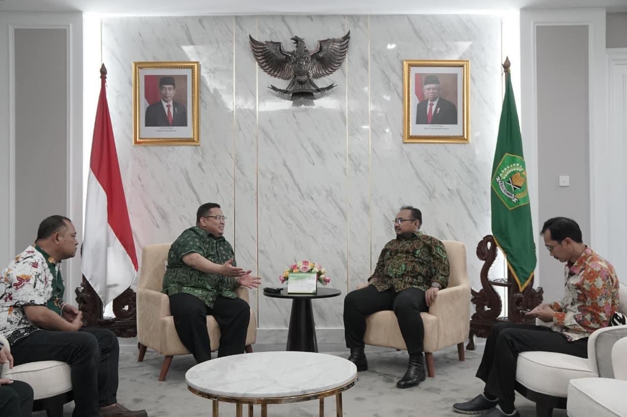 Bawaslu Temui Menteri Agama Bahas Masalah Pencegahan Politik Praktis “Kampanye” di Tempat Ibadah !