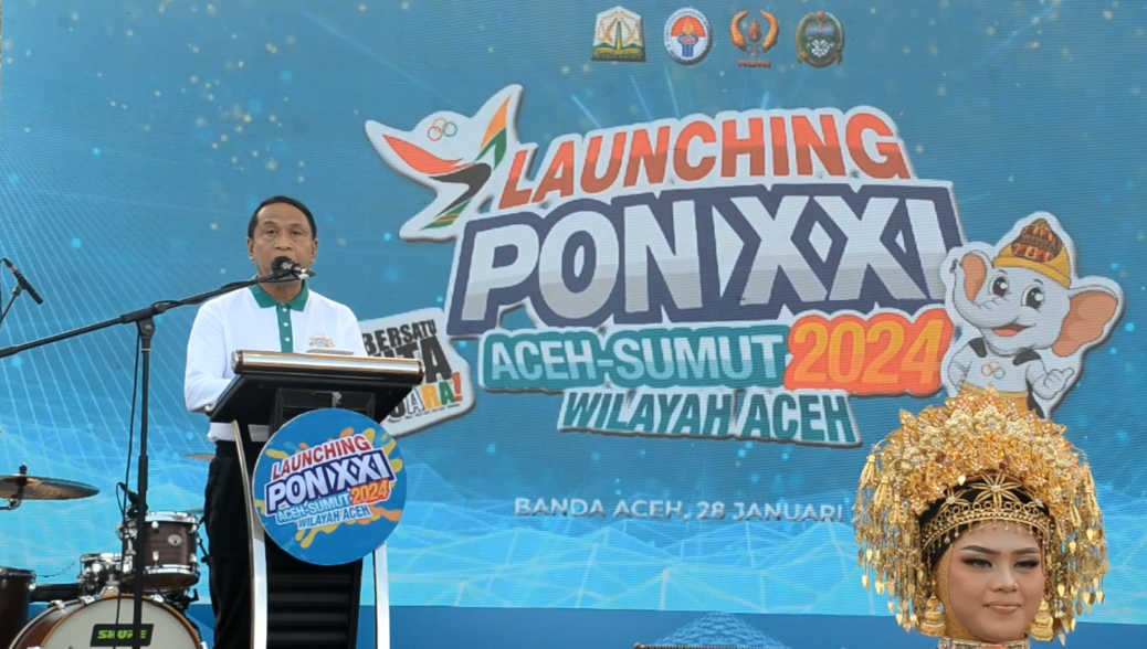 Menpora Launching Maskot, Logo, dan Tagline PON ke-21 Tahun 2024