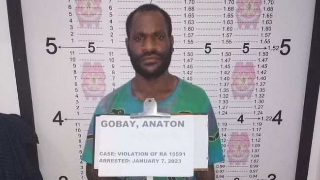 Anton Gobay Bakal Disidang di Filipina Soal Jual Beli Senpi Ilegal