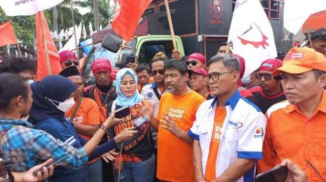 Aksi Partai Buruh.