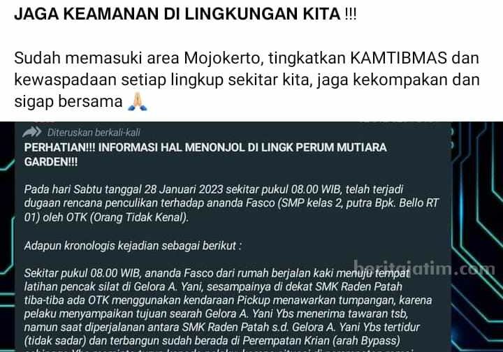Pakar : Menyebar Hoaks Penculikan Anak adalah Tindakan Tak Bermoral