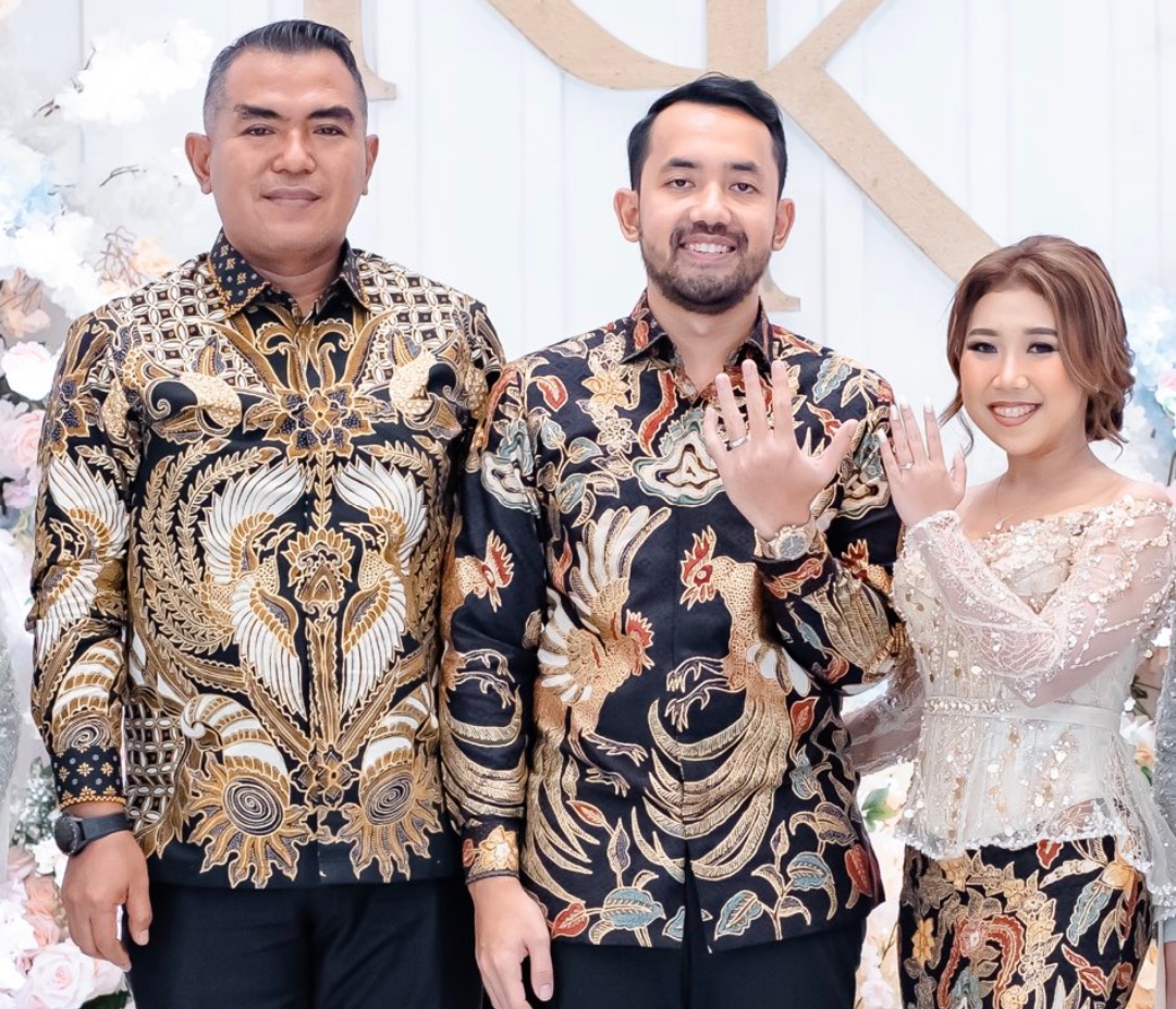 Wahyu Imam Santoso di tunangan Kiky dan Khairi