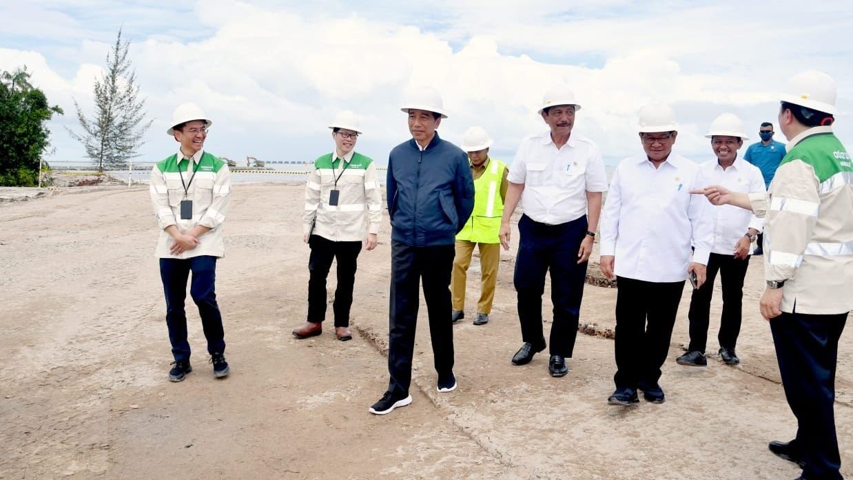 Presiden Jokowi : Kawasan KIPI Akan Jadi Masa Depan Indonesia dalam Pembangunan Green Energy