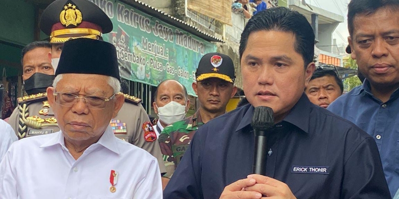 Erick Thohir Umumkan Relokasi Depo Pertamina Plumpang