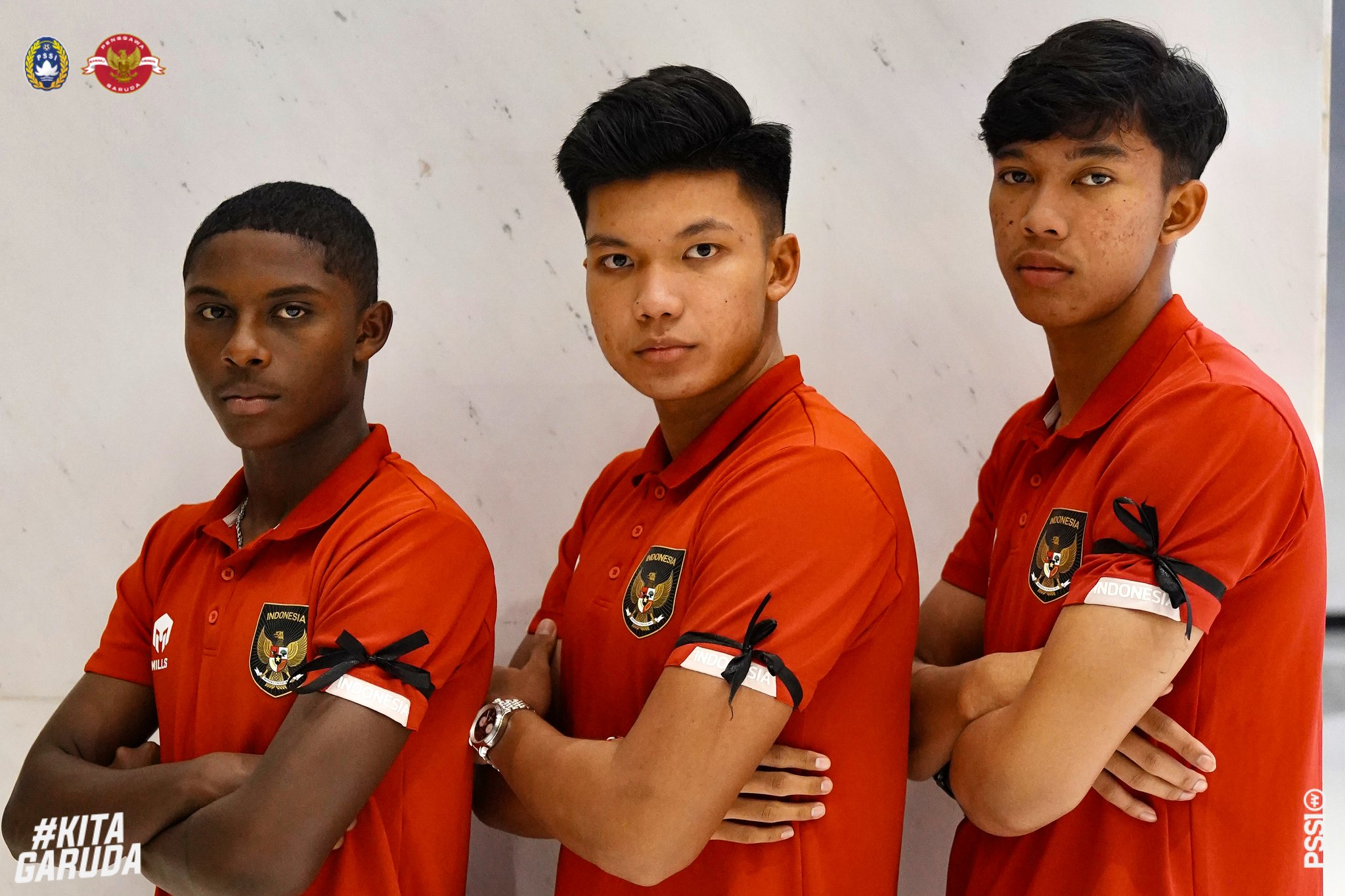 Timnas U-20 Pasang Pita Hitam di Lengan Kiri, PSSI: Tetap Tegar, Garuda Nusantara! Jangan Menyerah