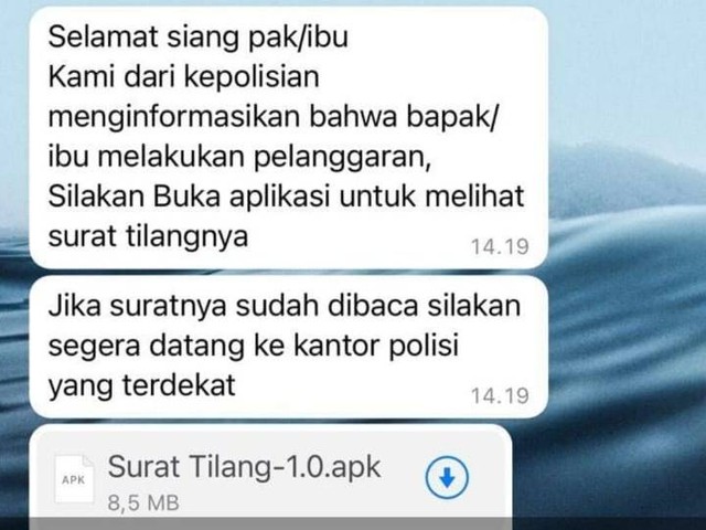 Waspada! Modus Penipuan Surat Tilang di WhatsApp, Bisa Bikin Saldo Bank Kamu Habis