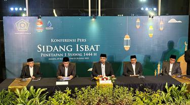 Kemenag Putuskan Idul Fitri 1444 H Jatuh di 22 April 2023